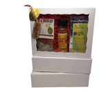 Gift Box Movie Night Sampler of (1) Bread Dipping Oil Herbs, (1) Dry Dip Mix Packet and (1) 3oz Popcorn Seasoning Bottle