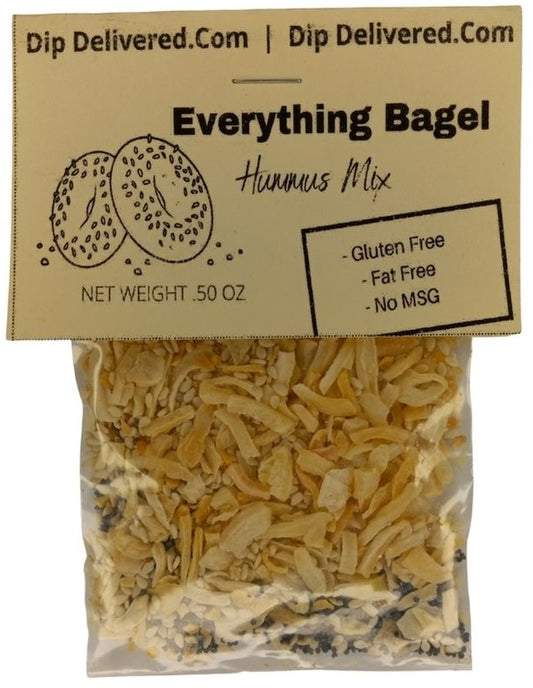 Everything Bagel Hummus Mix | Appetizer and Party Snack Gift Basket Idea | Dip Delivered