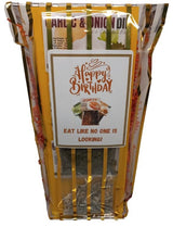 Gift Bag 3 Pack of Dry Dips-Happy Birthday Label | Customizable Carded 3 pack of Dip mixes for Christmas Gifts and Stocking Stuffers