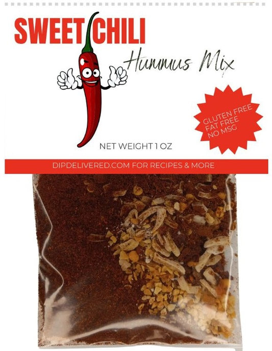 Sweet Chili Hummus Mix | Appetizer and Party Snack Gift Basket Idea | Dip Delivered